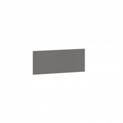 Панель окончание шкафа кухонного антресоль Джелатто ЛД 241.920.000 Оникс серый